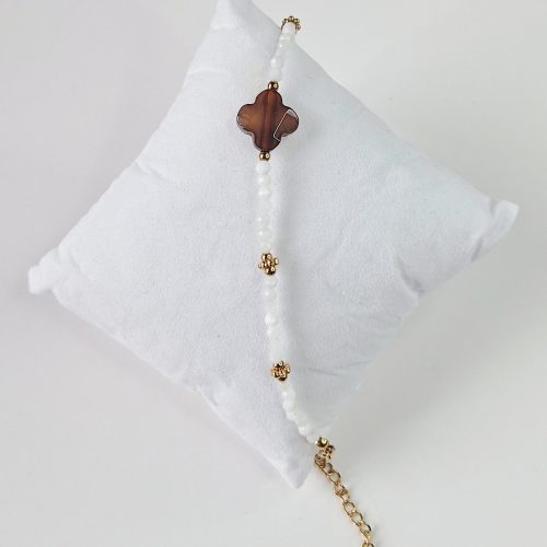 Bracelet Énergie Vitale – Cornaline & Pierre de Lune