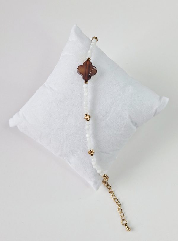 Bracelet Énergie Vitale – Cornaline & Pierre de Lune