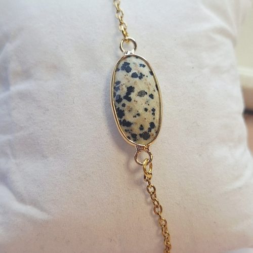 Bracelet Chaine Dorée - Pierre Naturelles