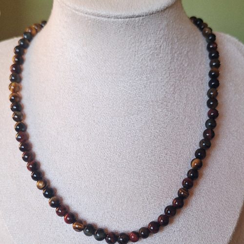 Oeil multiple collier Perles