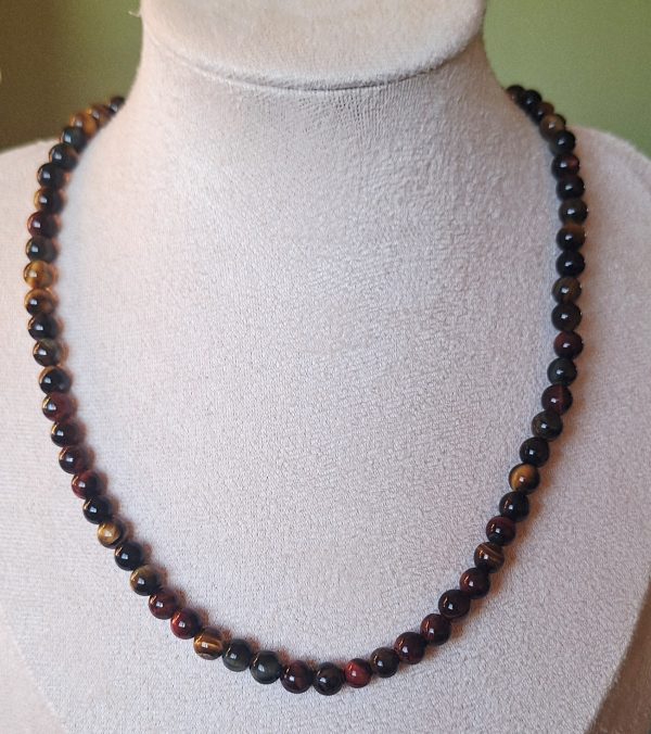 Oeil multiple collier Perles