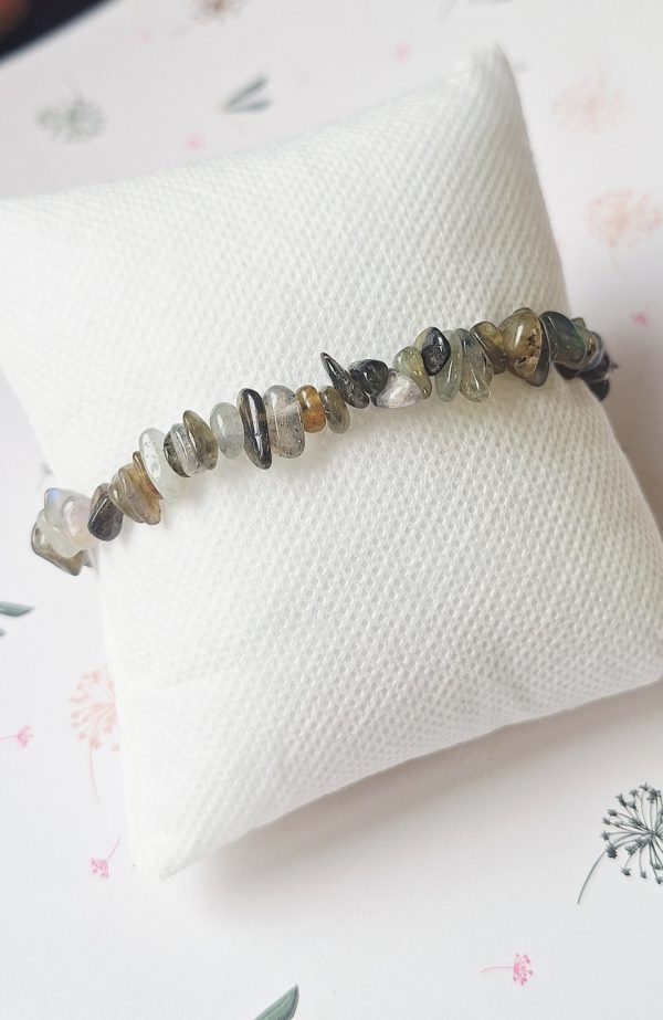 Bracelet Gourmette en Pierre Véritables