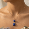 Lapis Lazuli Collier Bleu Royal d’Orient