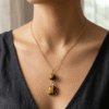 Œil de Tigre Collier Force des Anciens