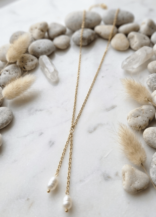 L'Empreinte d'Écume – Collier Perles d'Eau Douce