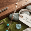 Amazonite & Howlite Collier Douceur Bohème d’Hier