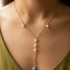 Amazonite & Howlite Collier Douceur Bohème d’Hier