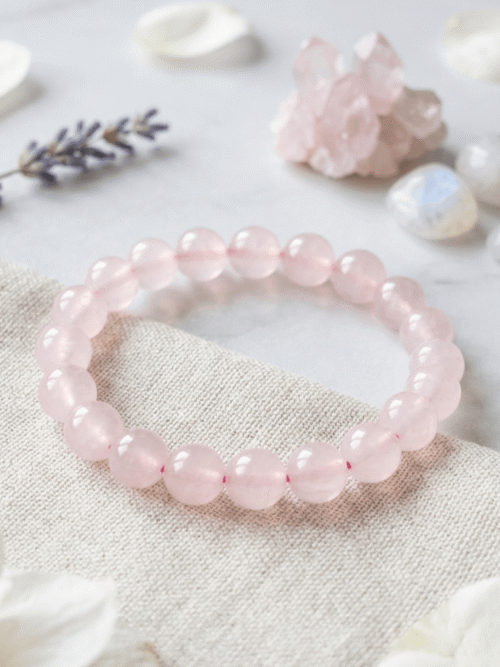 Bracelet Quartz Rose - Paix Intérieure & Tendresse