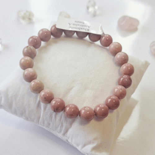Bracelet Rhodonite - Équilibre Émotionnel & Antistress