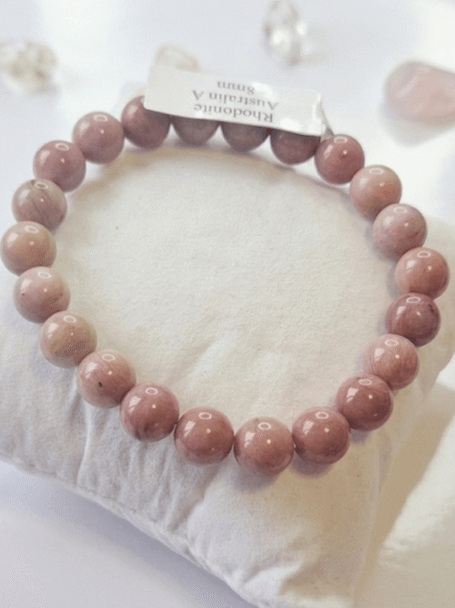 Bracelet Rhodonite - Équilibre Émotionnel & Antistress