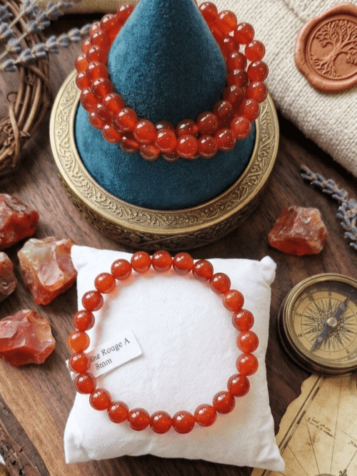 Bracelet Cornaline - Énergie, Joie & Créativité