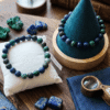 Bracelet Azurite Malachite - Équilibre & Intuition