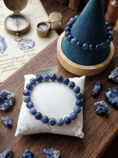 Bracelet Sodalite - Clarté Mentale & Intuition