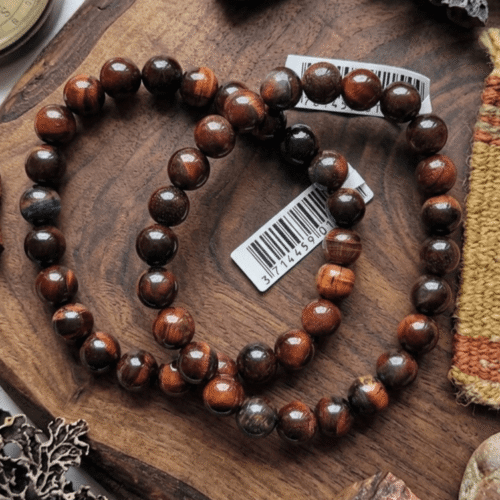Bracelet Œil de Taureau - Force, Courage & Protection