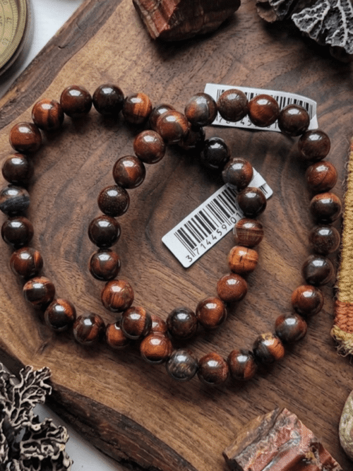 Bracelet Œil de Taureau - Force, Courage & Protection