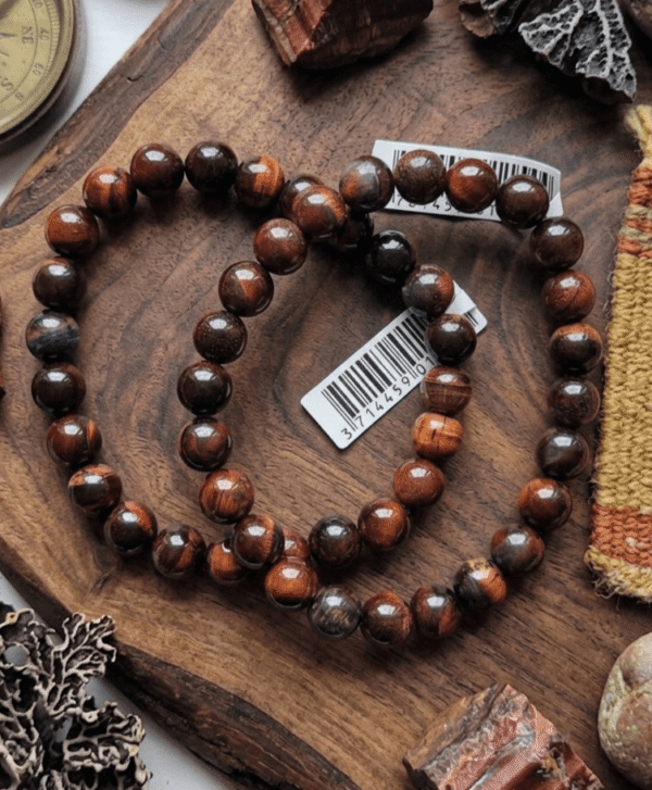 Bracelet Œil de Taureau - Force, Courage & Protection