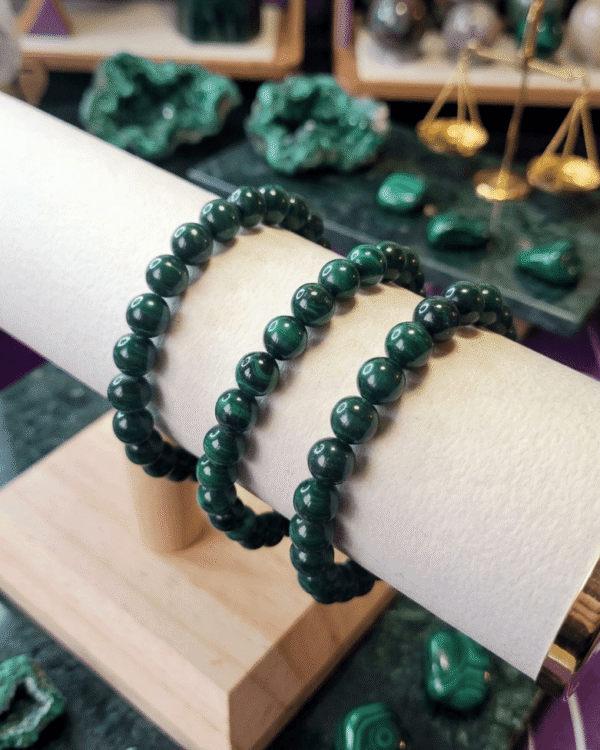 Bracelet Malachite - Protection & Changement