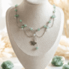 Aventurine Collier Nymphe Verte – Aventurine Sauvage & Papillon