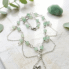 Aventurine Collier Nymphe Verte – Aventurine Sauvage & Papillon