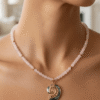 quartz rose Collier Écume d'Amour – Quartz Rose
