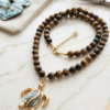 Collier Trésor des Lagons – Force de l'Œil de Tigre
