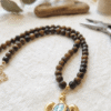 Collier Trésor des Lagons – Force de l'Œil de Tigre