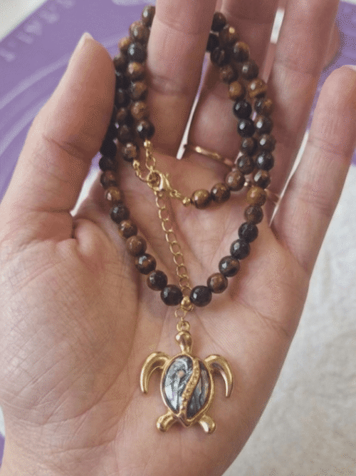 Oeil de Tigre Collier Trésor des Lagons – Force de l'Œil de Tigre