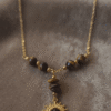 Collier "Talisman des Origines" – L’Œil de Tigre en Majesté