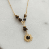 Collier "Talisman des Origines" – L’Œil de Tigre en Majesté