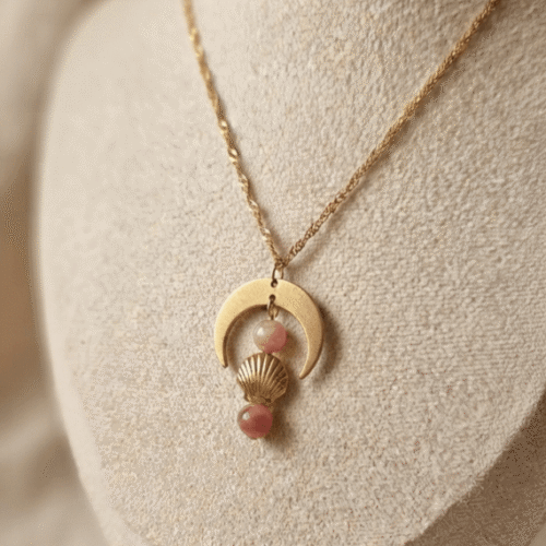 Collier "Astre Marin" – Demi-Lune.