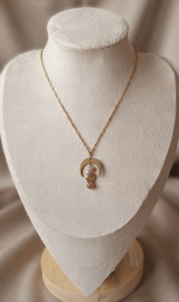 Collier "Astre Marin" – Demi-Lune.