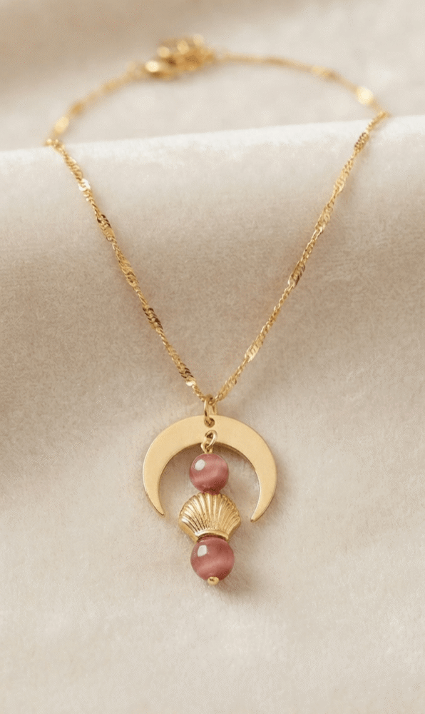 Collier "Astre Marin" – Demi-Lune.