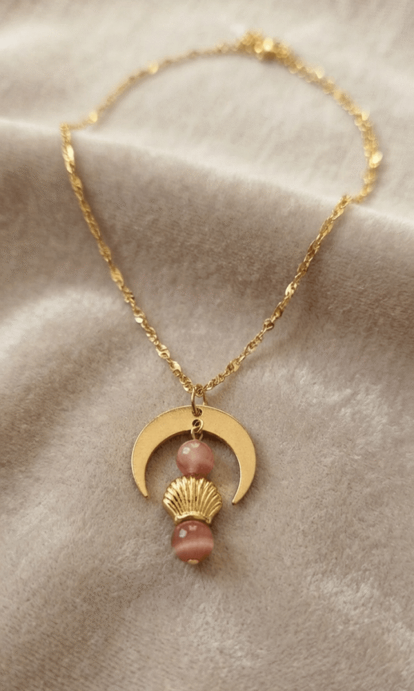 Collier "Astre Marin" – Demi-Lune.