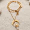 Collier "Astre Marin" – Demi-Lune.