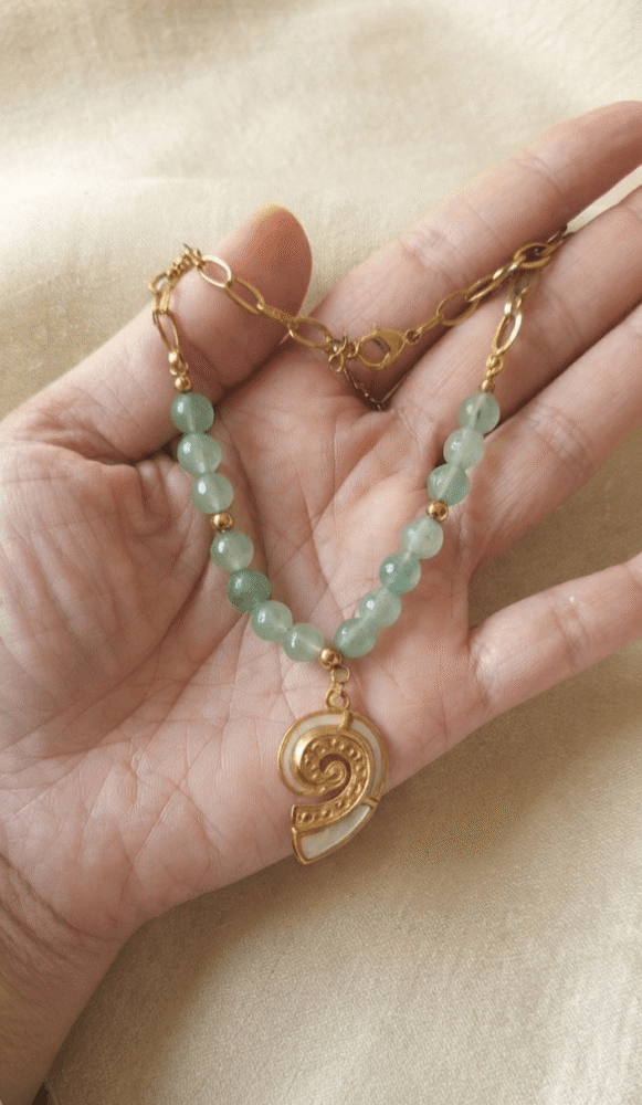 Collier "Brise d'Aventurine"