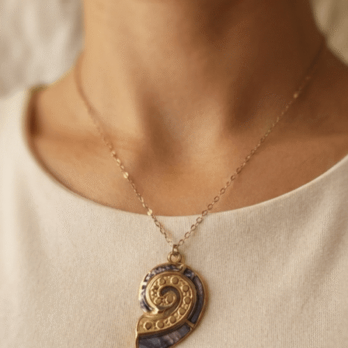 Collier Spirale Inspirée