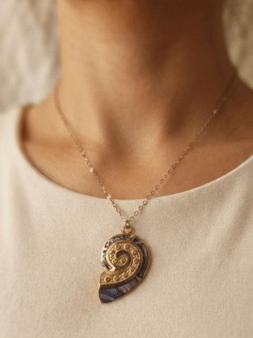 Collier Spirale Inspirée