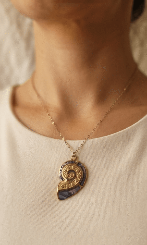 Collier Spirale Inspirée