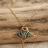 Raie Manta Collier Raie Manta Éclat des Océans