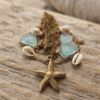 Étoile Collier Étoile Texturée