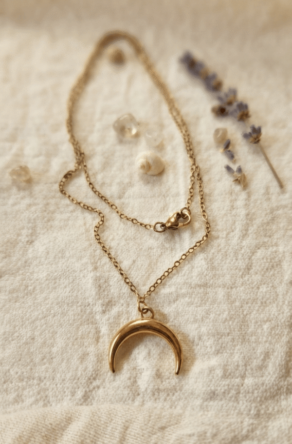 lune Collier Croissant de Lune