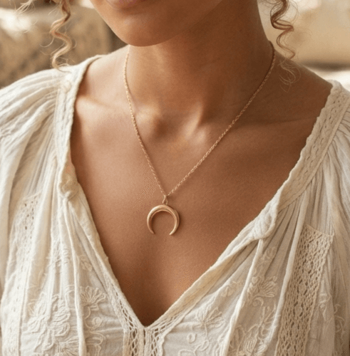 Collier Croissant de Lune