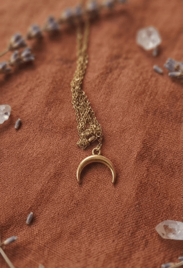 lune Collier Croissant de Lune