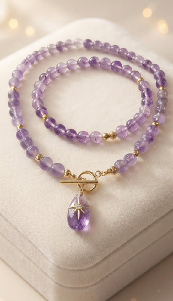 Améthystes Étoile Violette – Améthyste