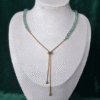 Aventurine Collier Liane d'Aventurine