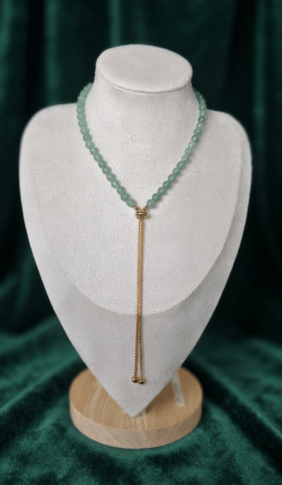 Aventurine Collier Liane d'Aventurine