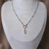 quartz rose Collier Aura Tendre