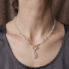 quartz rose Collier Aura Tendre