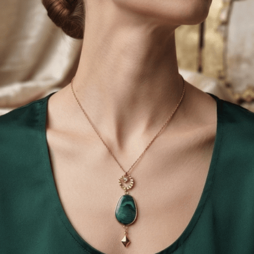 Collier Aura Malachite