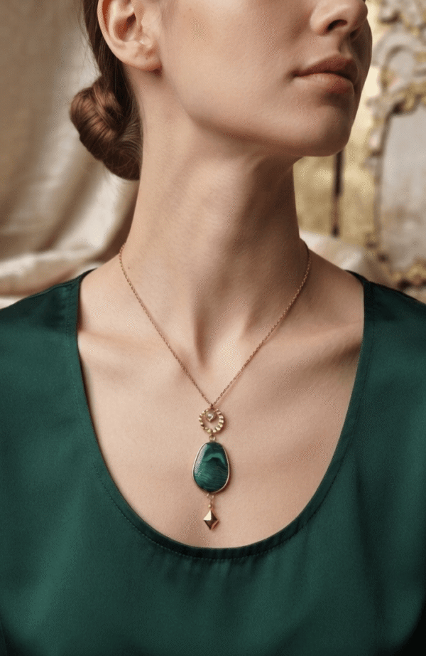 malachite Collier Aura Malachite